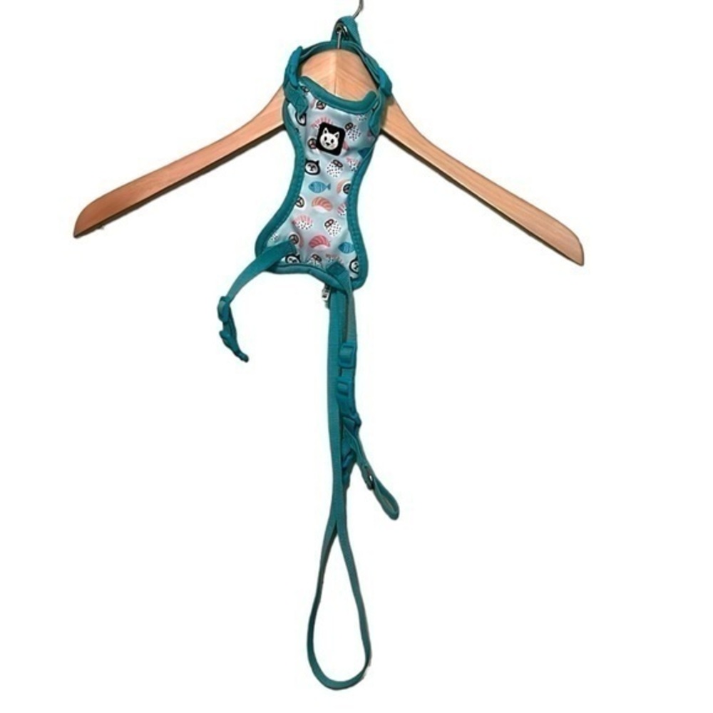 Vibrant Life Cat Harness/Leash/Collar color is blue